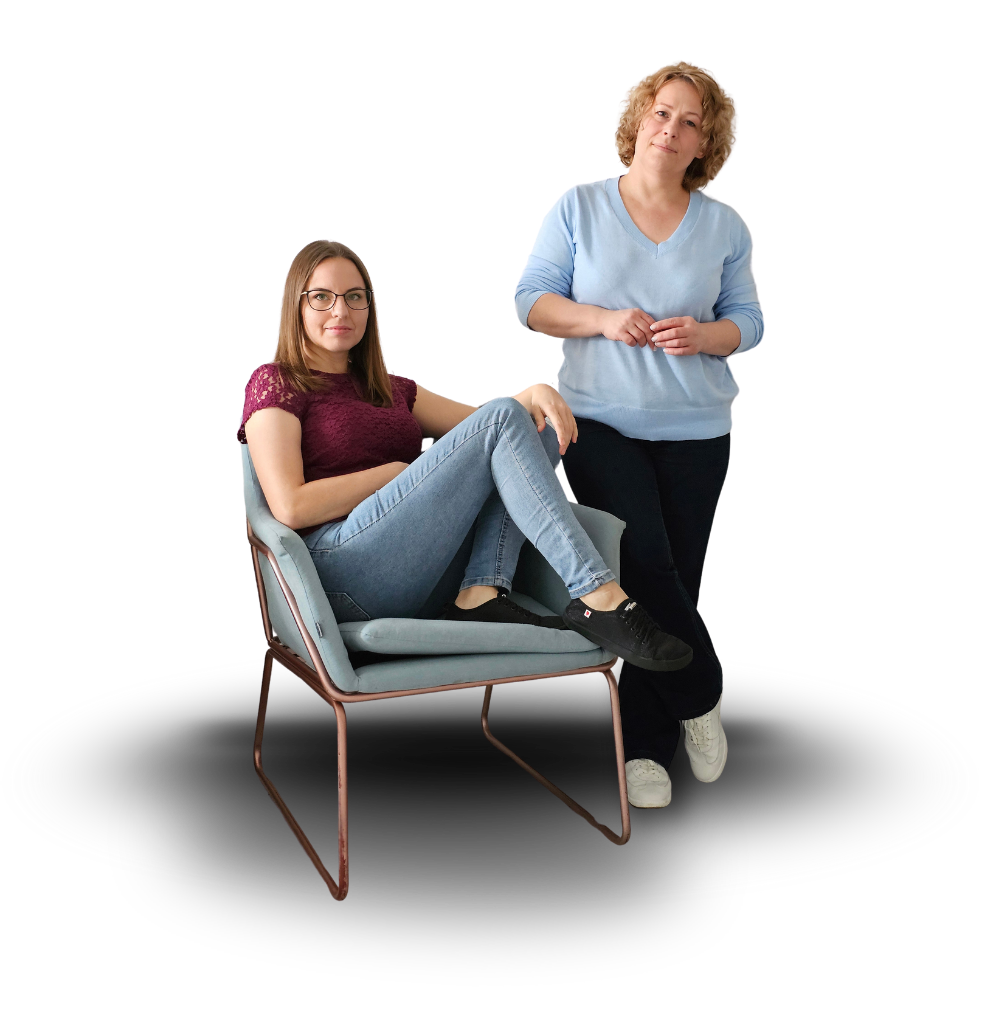 Kim jesteśmy? Agnieszka Szymczyk Rumian i Basia Hildebrant